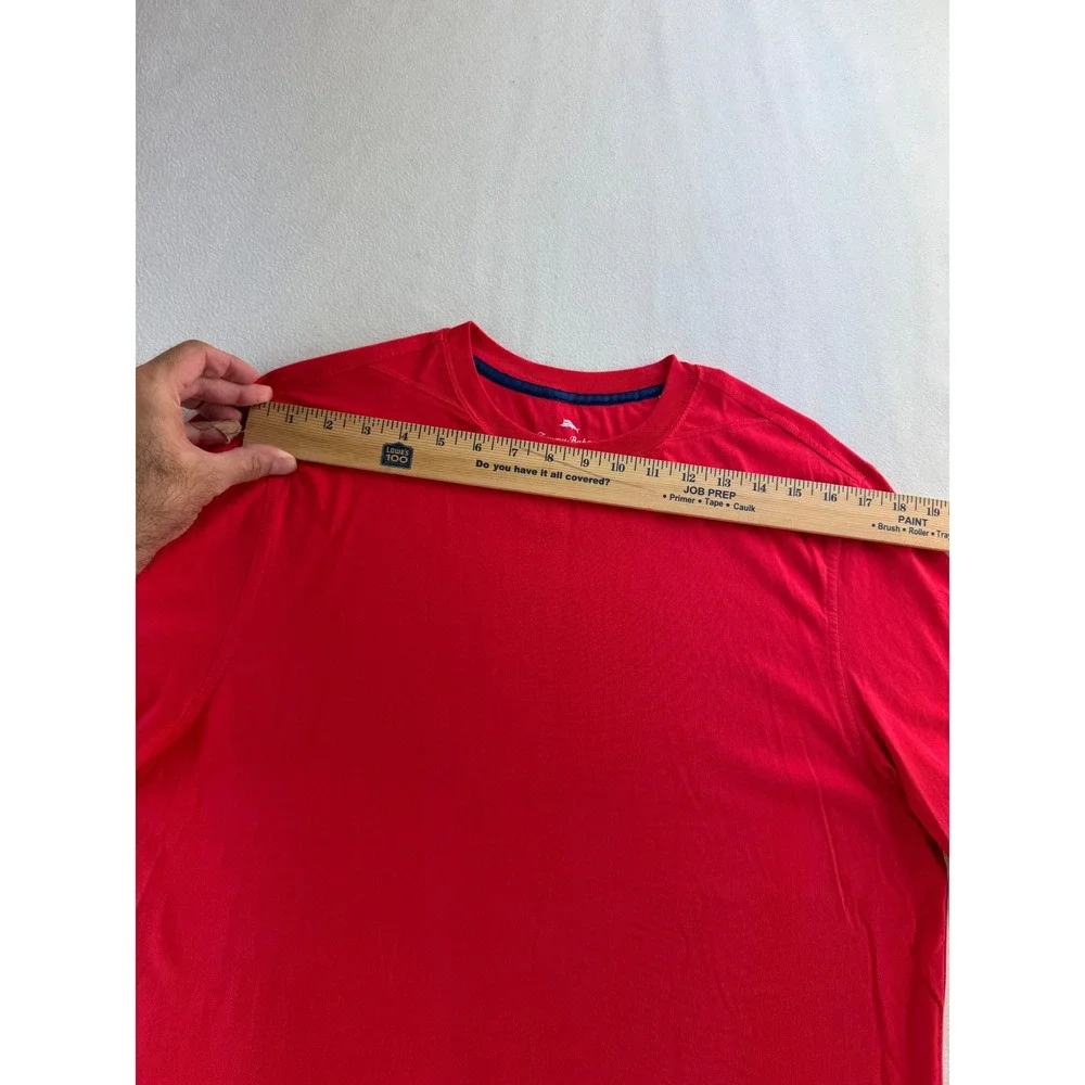 Tommy Bahama RELAX Men's Red Supima Cotton T Shirt Size M - Picture 7 of 14